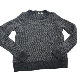 Moth Sweater Womens Small Textured Wool Blend Crewneck Pullover Anthropologie